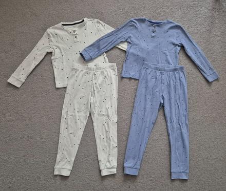 2 ks h&m pyzamo, veľkosť 110/116, h&m,110