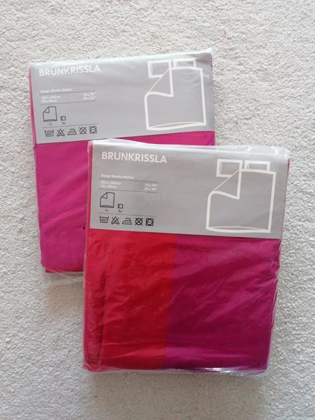 Posteľné obliečky brunkrissla ikea, 