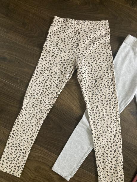 3ks vyteplené legíny h&m, h&m,140