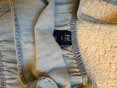 Riflove saty na ramienka - 158/164 - top stav, gap,158