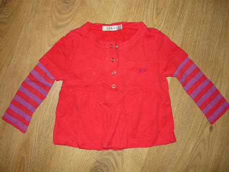 Tričká s dlhým rukávom -80, george,80