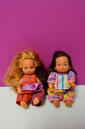 Retro barbie lil friends,