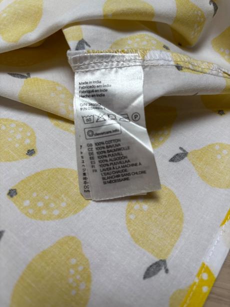 Citrónové šaty h&m, h&m,128