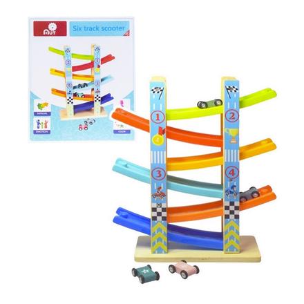 Drevená dráha autá, 