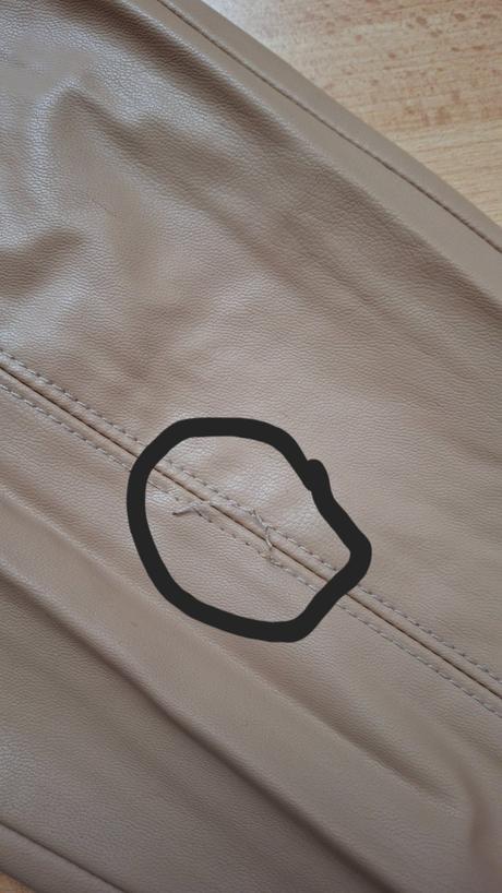 Koženkové nohavice, s