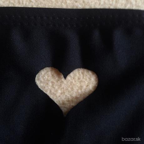 Plavkový spodný diel so srdiečkom, m