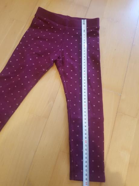 Oteplené legíny, h&m,98