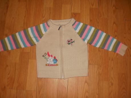 Svetrík na zips, h&m,104