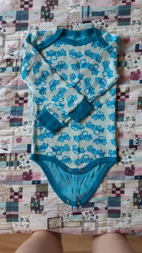 Merino body s dlhým rukávom, 98