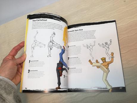 Manga martial arts lessons for drawing nsp21, 