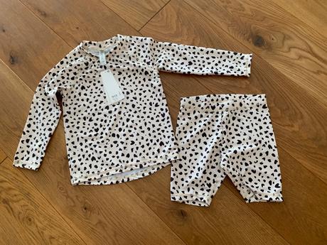 Lindex plavecké tričko a šorstky 98/104, spf 50, lindex,98 / 104