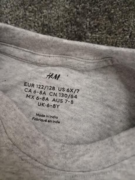Bavlnene tricko v.128, h&m,128