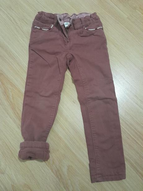 Zateplene nohavice, palomino,104