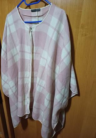 Damske pončo na zips 48/50/52/54, atmosphere