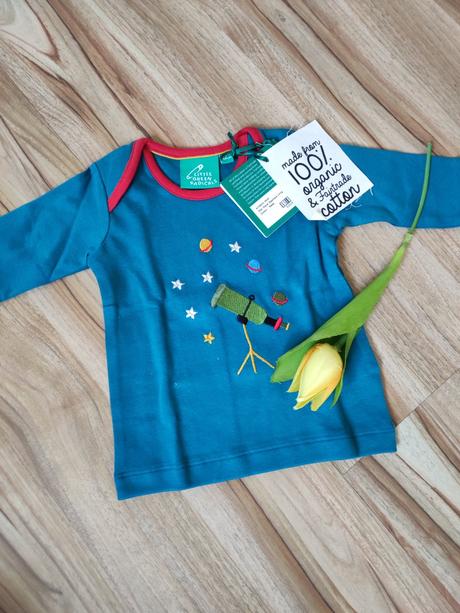 Baby tričko little green radi 100pro org. bavlna, 68