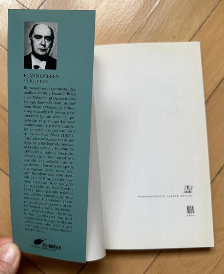 Kniha řeči pro pláč flann o'brien za 3eur,
