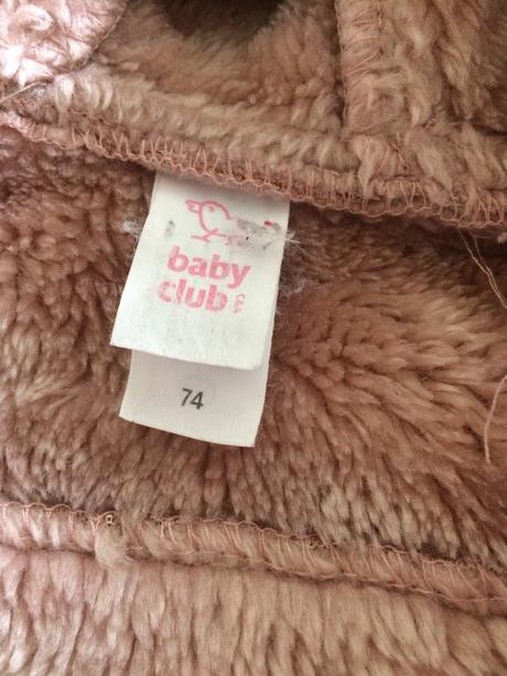 Kabátik, baby club,74