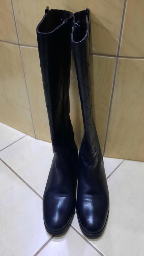 Kožené čižmy, piazza italia,38