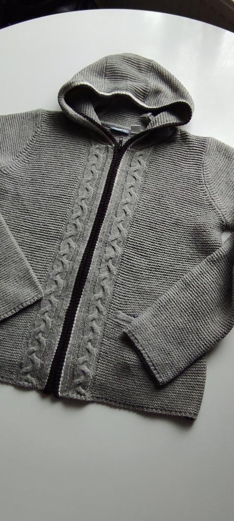 Chlapčenský sveter s kapucňou na zips, pepperts,152