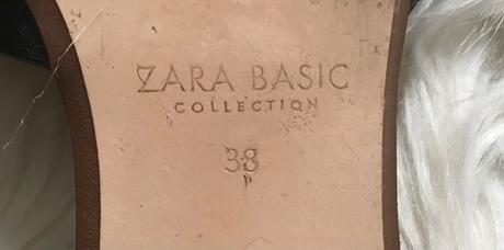 Zara kožené šľapky, zara,38