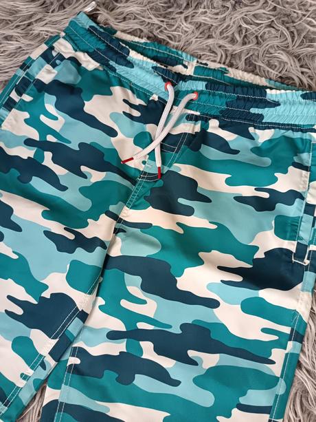 Maskáčové šortky, c&a,158