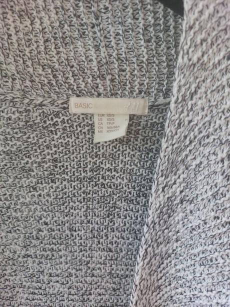 Cvernovy sveter, h&m,m