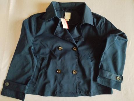 Trenčkoty oversize farby navy a béžový č. 40, esmara,40