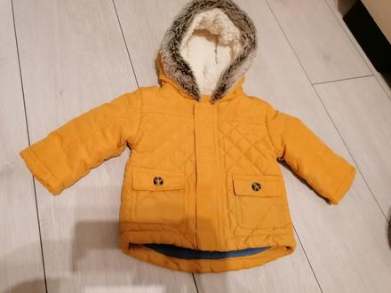 Okrová bunda nutmeg č. 62/68, nutmeg,62