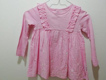 Tunika tričko s volánikmi, 98