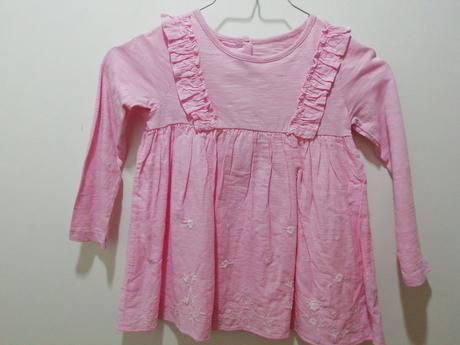 Tunika tričko s volánikmi, 98