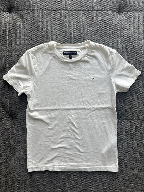 Tommy hilfiger tričko s krátkym rukávom, veľkosť 1, tommy hilfiger,128
