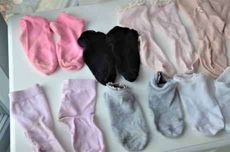 10 párov ponožiek-23/26, 23