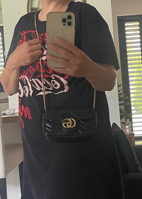 Gucci marmont mini kabelka, gucci