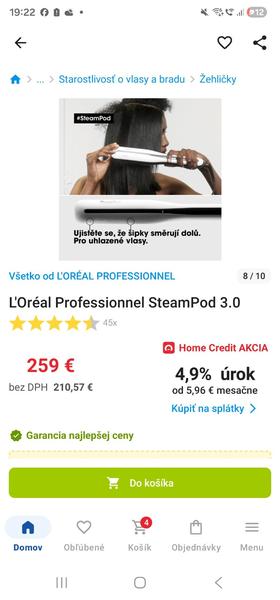 Skúsenosti so žehličkou Steampod