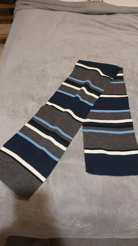 Šál chlapčenský zimný pletený, l