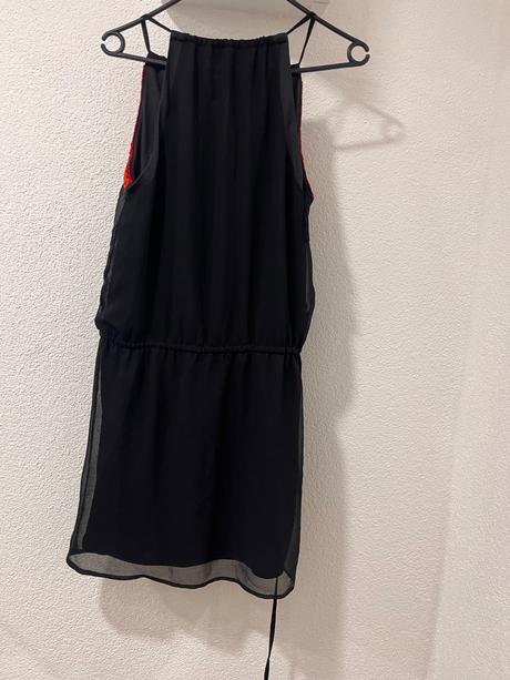 Boohoo letné midi šaty s korálikovým zdobením, veľ, 36