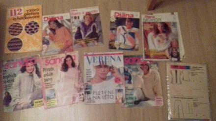 Casopisy   o pleteni a mode, 