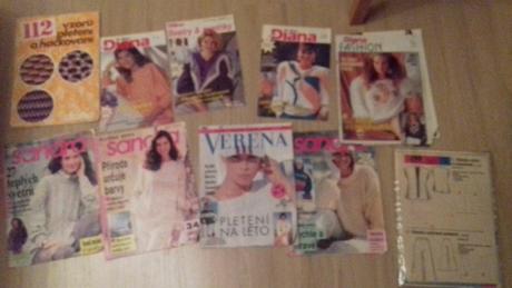 Casopisy   o pleteni a mode, 