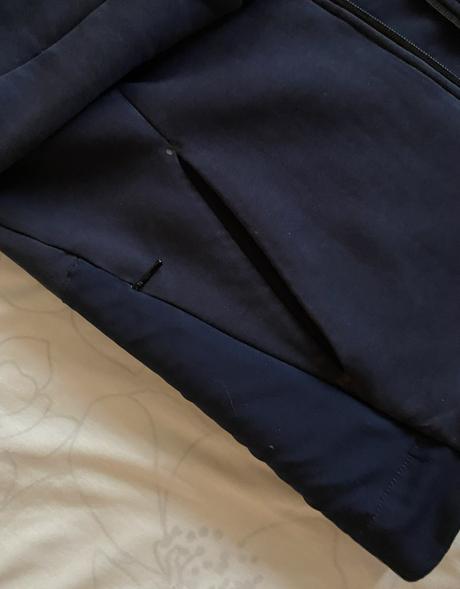 Športová bunda s kapucou decathlon v. m, m