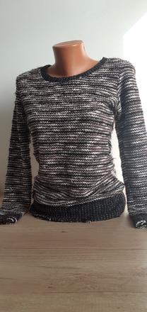 Melirovany sveter, s