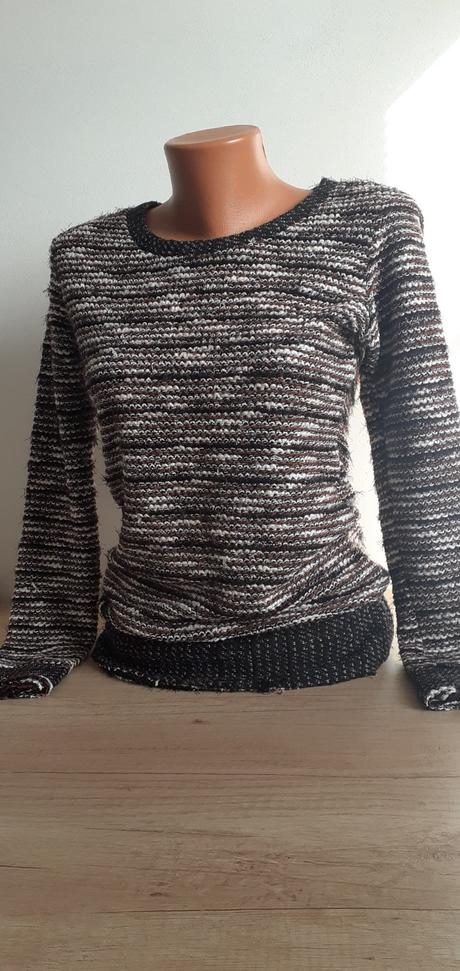 Melirovany sveter, s