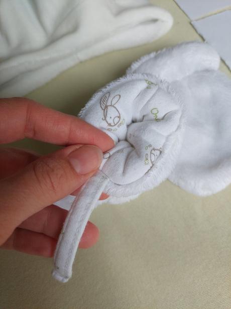 Teplá čiapka s rukavičkami pre novorodenca, 56