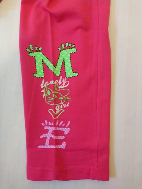 Ružové tepláky m-lovely, n-feel, 110-116 cm, 116