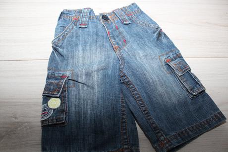 Tmavomodré riflové kraťasy george, george,80