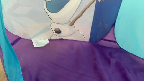 Skladací stan frozen, ľadové kráľovstvo s led osve, 