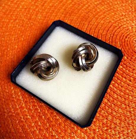 Náušnice uzly /klipsne, 