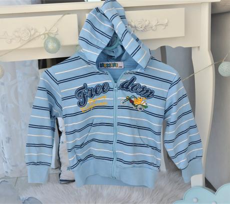 Bledomodrá mikina-92, 92