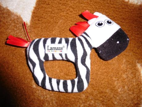 Hrkálka zebra zn. lamaze,