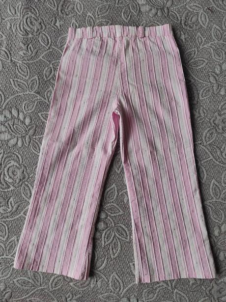 Pásikavé, letné nohavice, veľ. 110, na 5r., 110