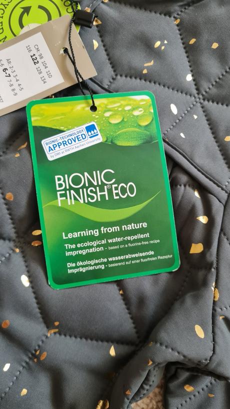 Prechodná bunda vrs fashion - nová, 122